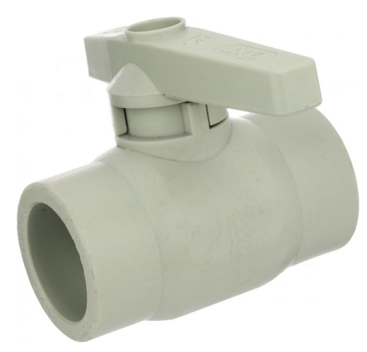 Кран кульовий PP-R KAS 9633674 50мм Кран кульовий PP-R KAS 9633674 50мм