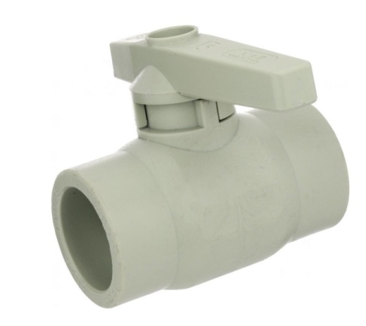 Кран кульовий PP-R KAS 9633675 63мм Кран кульовий PP-R KAS 9633675 63мм