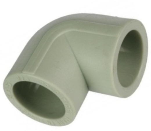 Кутник PP-R 90° KAS 9613075 75мм Кутник PP-R 90° KAS 9613075 75мм