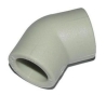 Кутник PP-R 45° KAS 9614050 50мм - 1